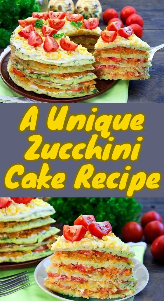 A Unique Zucchini Cake Recipe