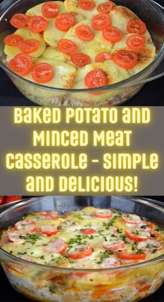 Baked Potato and Minced Meat Casserole – Simple and Delicious!
