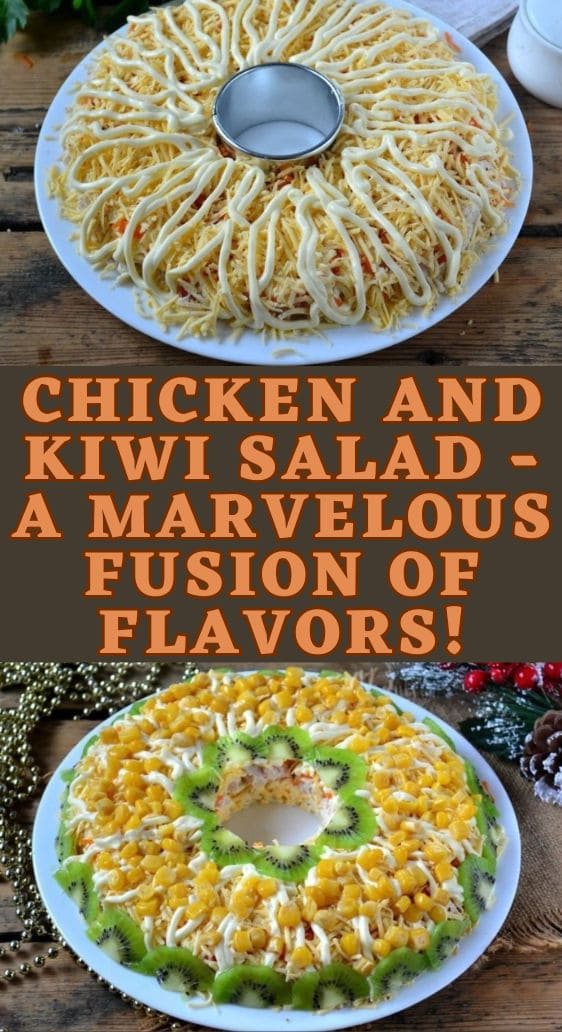 Chicken and Kiwi Salad - A Marvelous Fusion of Flavors!
