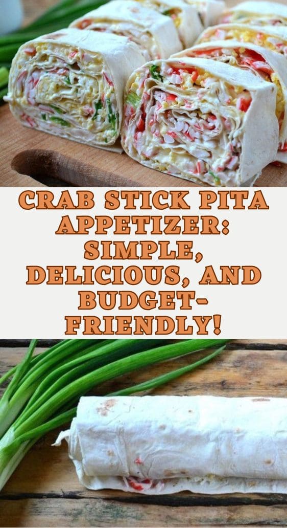 Crab Stick Pita Appetizer: Simple, Delicious, and Budget-Friendly!