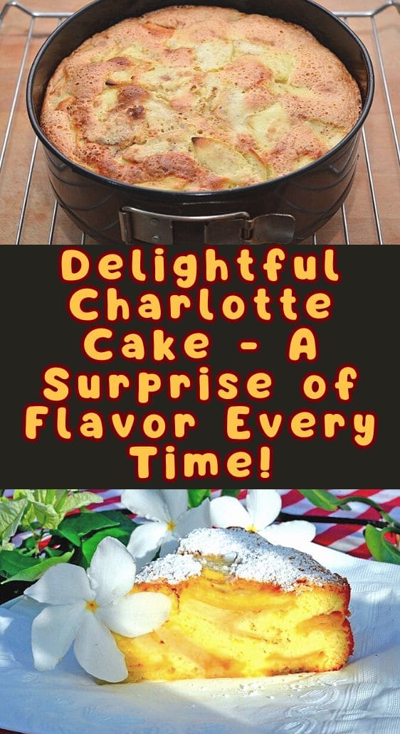 Delightful Charlotte Cake - A Surprise of Flavor Every Time!