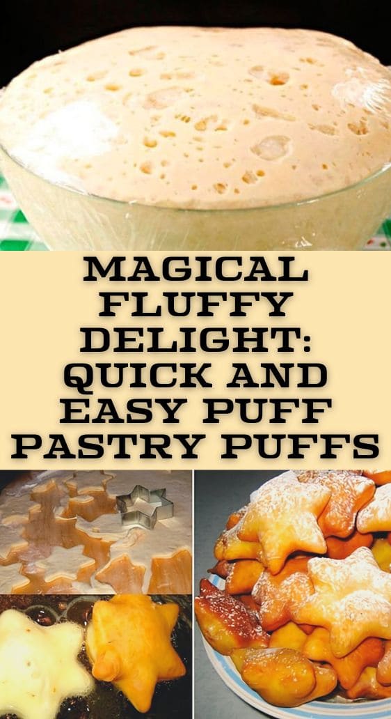 Magical Fluffy Delight: Quick and Easy Puff Pastry Puffs