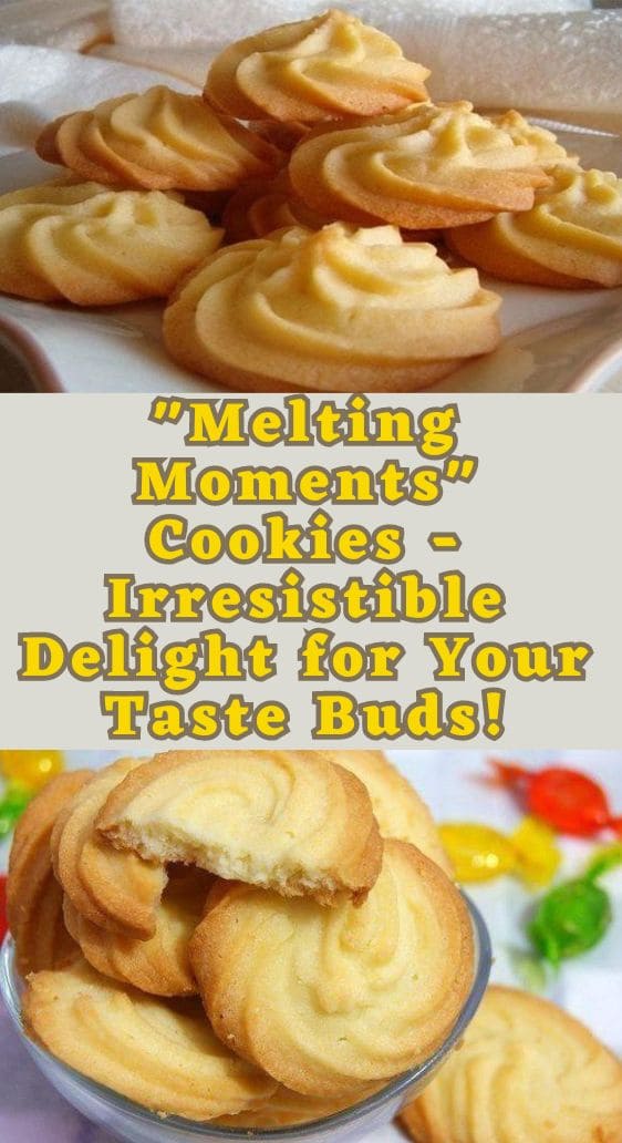 "Melting Moments" Cookies - Irresistible Delight for Your Taste Buds!