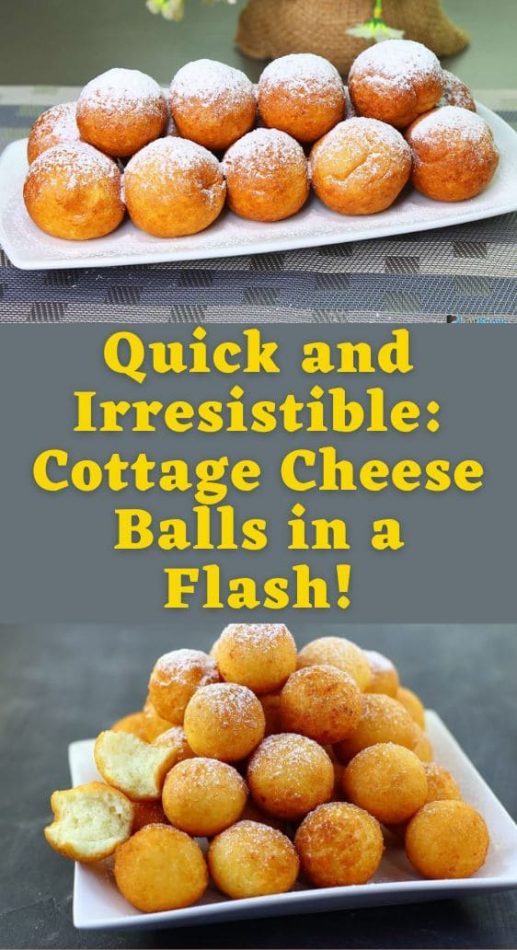 Quick and Irresistible Cottage Cheese Balls in a Flash!