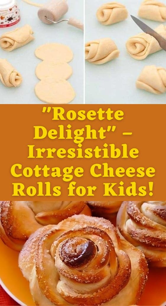 "Rosette Delight" – Irresistible Cottage Cheese Rolls for Kids!